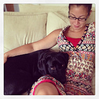 Lady showing some love and care